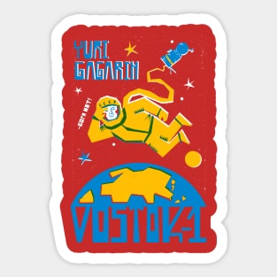 yuri Gagarin Sticker